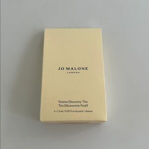 Jo Malone London Festive Discovery Trio 3 x 1.5ml Sample Fragrance Set NWT
